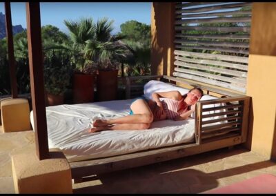 Morning Yoga in Bed – Ibiza